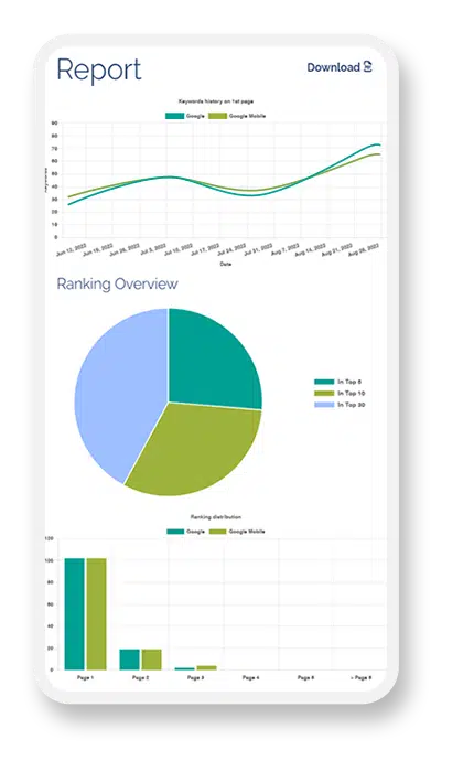 SEO Ranking Report Tools