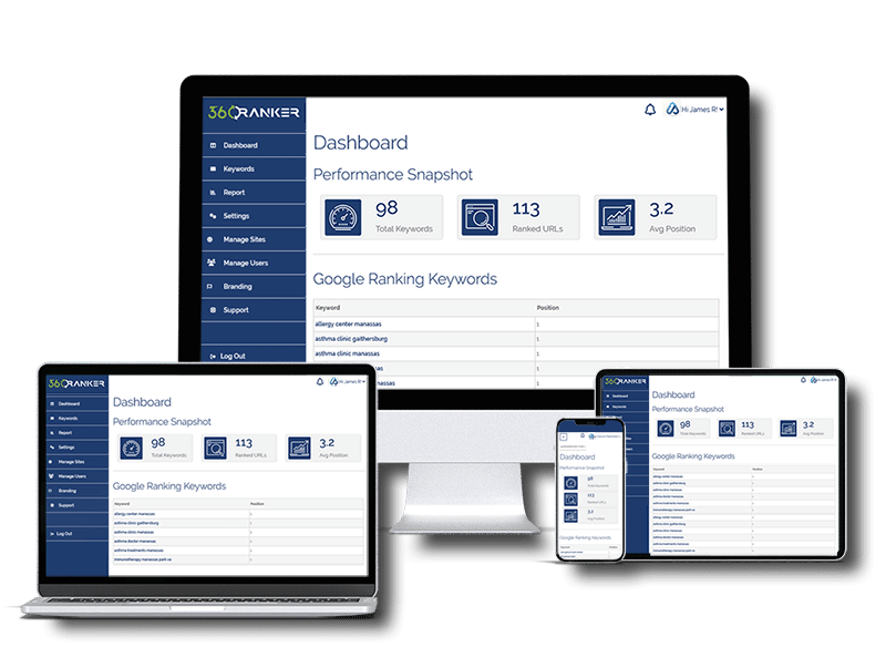 SEO Report Dashboard